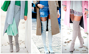 С чем носить ботфорты