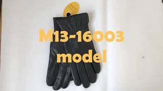 Мужские перчатки из кожи M13-16003