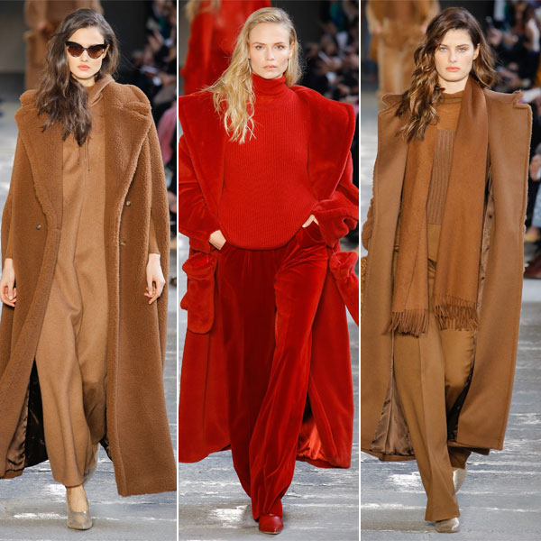 Модные пальто оверсайз из коллекции Max Mara осень-зима 2017-2018